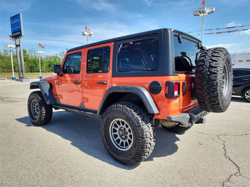 Used 2018 Jeep All-New Wrangler Unlimited Rubicon with VIN 1C4HJXFG7JW311341 for sale in Claremore, OK