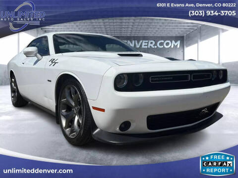 2015 Dodge Challenger for sale at Unlimited Auto Sales in Denver CO