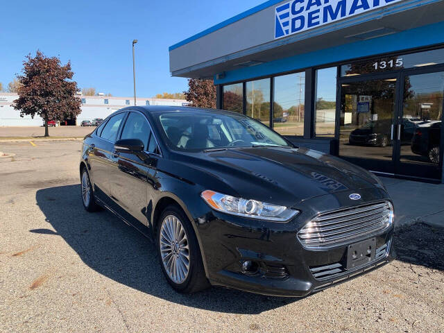 2016 Ford Fusion for sale at Cars On Demand LLC in Lansing, MI