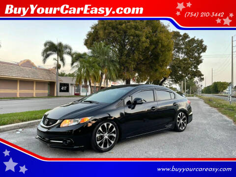 2013 Honda Civic for sale at BuyYourCarEasyllc.com in Hollywood FL