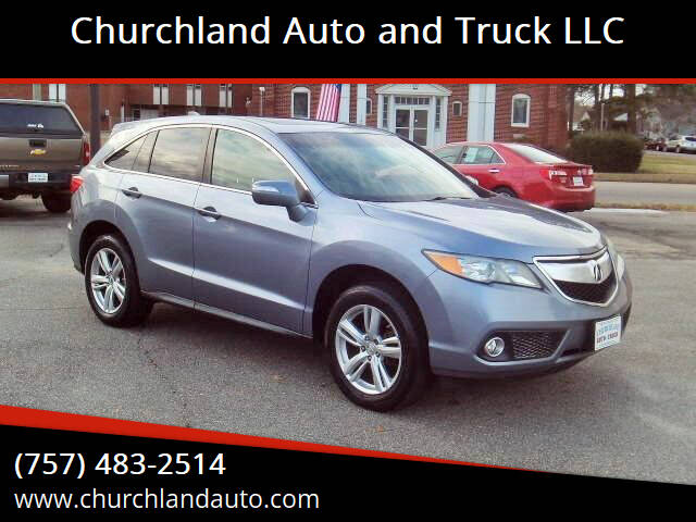 2015 Acura RDX for sale at Churchland Auto and Truck LLC in Portsmouth VA