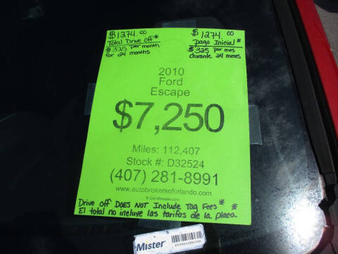 2010 Ford Escape XLT