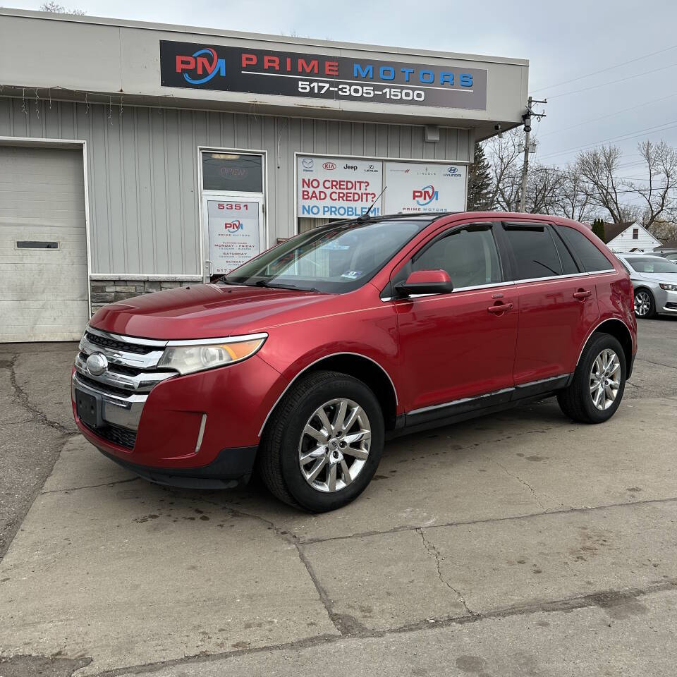Red 2011 Ford Edge Limited AWD Limited 4dr Crossover 1