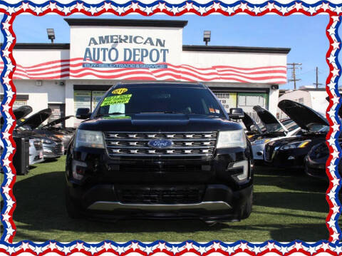 2016 Ford Explorer for sale at American Auto Depot in Modesto CA