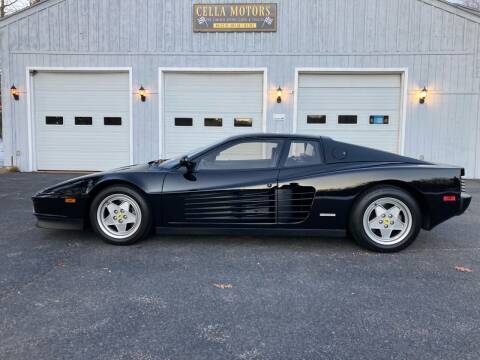 1991 Ferrari Testarossa for sale at Cella  Motors LLC in Auburn NH