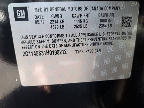 2017 Chevrolet Impala Premier