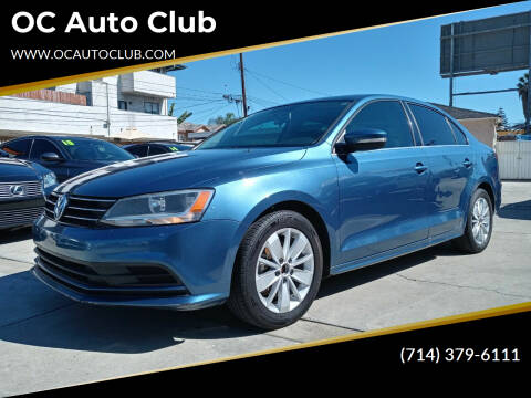 2015 Volkswagen Jetta for sale at OC Auto Club in Midway City CA
