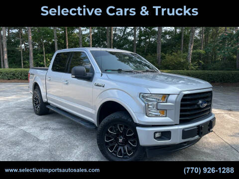 2017 Ford F-150 for sale at SELECTIVE IMPORTS in Woodstock GA