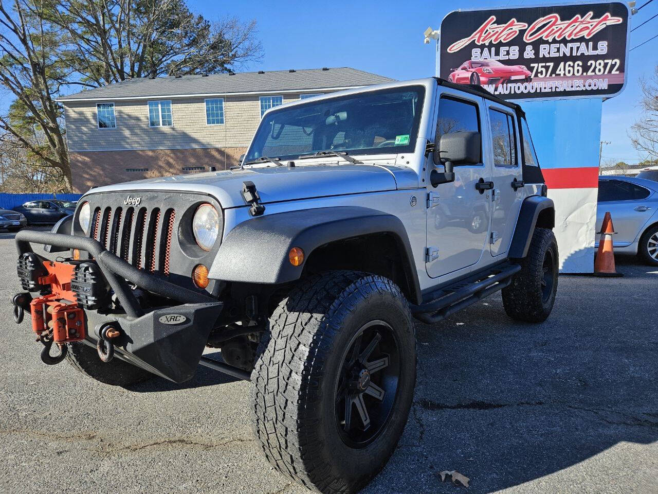 2012 Jeep Wrangler Unlimited Sport 4x4 4dr SUV 