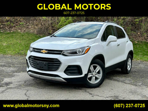 2020 Chevrolet Trax for sale at GLOBAL MOTORS in Binghamton NY