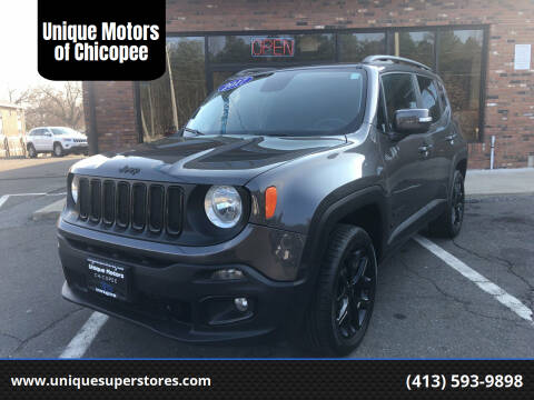 2017 Jeep Renegade for sale at Unique Motors of Chicopee in Chicopee MA