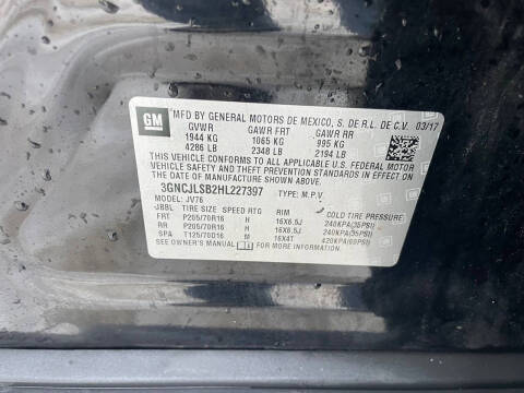 2017 Chevrolet Trax LT