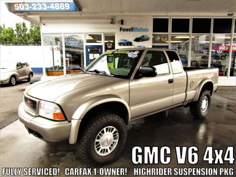 2001 GMC Sonoma for sale at Powell Motors Inc in Portland OR