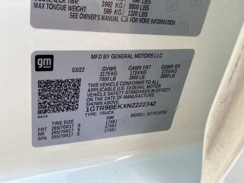 2022 GMC Sierra 1500 Limited SLE