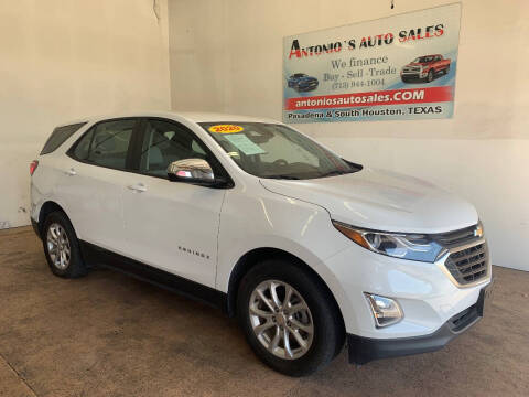 2020 Chevrolet Equinox for sale at Antonio's Auto Sales - Antonio`s  3001 in Pasadena TX