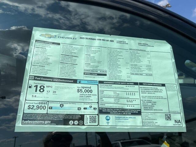 2025 Chevrolet Silverado 1500