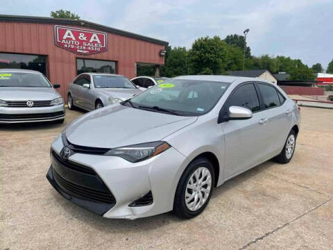 2018 Toyota Corolla for sale at A & A Auto Sales in Fayetteville AR