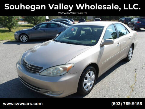 2003 Toyota Camry for sale at Souhegan Valley Wholesale, LLC. in Milford NH