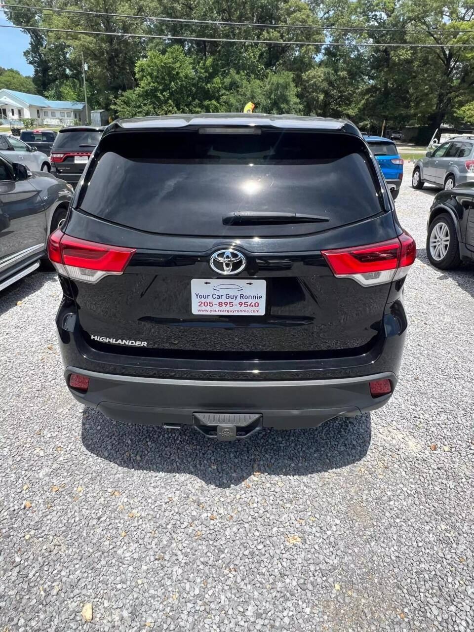 2019 Toyota Highlander for sale at YOUR CAR GUY RONNIE in Alabaster, AL