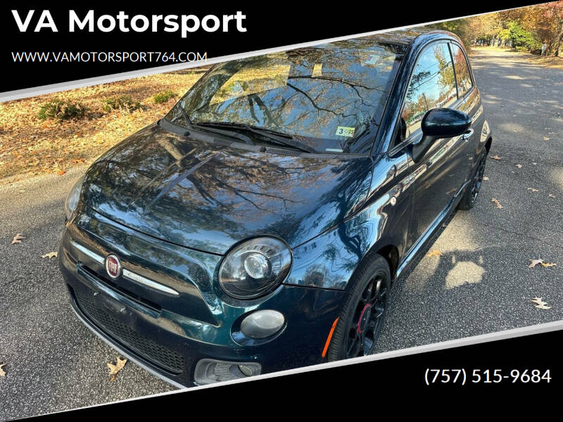 2015 FIAT 500 for sale at VA Motorsport in Chesapeake VA