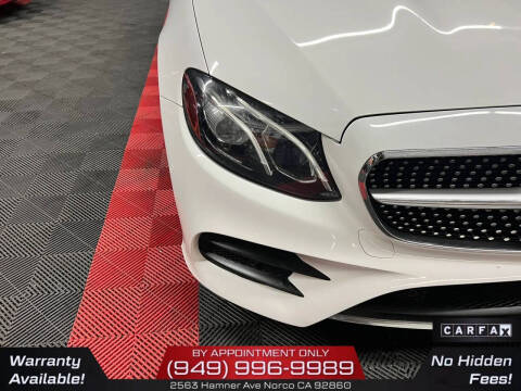 2018 Mercedes-Benz E-Class E 400 4MATIC