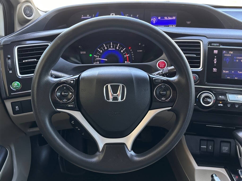 2015 Honda Civic for sale at BANKERS AUTOS in Denton, TX