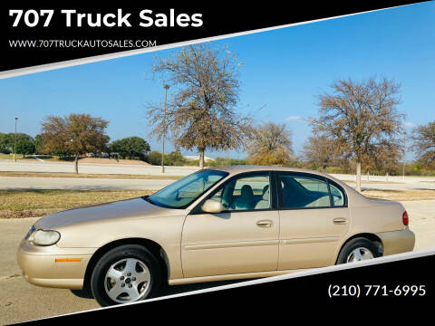 2003 Chevrolet Malibu for sale at 707 Truck Sales in San Antonio TX