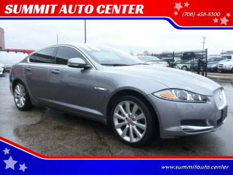 2014 Jaguar XF for sale at SUMMIT AUTO CENTER in Summit IL