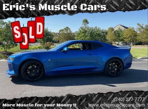 2016 Chevrolet Camaro for sale at Eric's Muscle Cars in Clarksburg MD