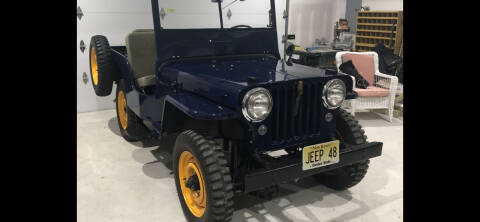 1948 Jeep CJ-7 for sale at Black Tie Classics in Stratford NJ