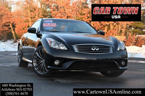 2014 Infiniti Q60 Coupe for sale at Car Town USA in Attleboro MA