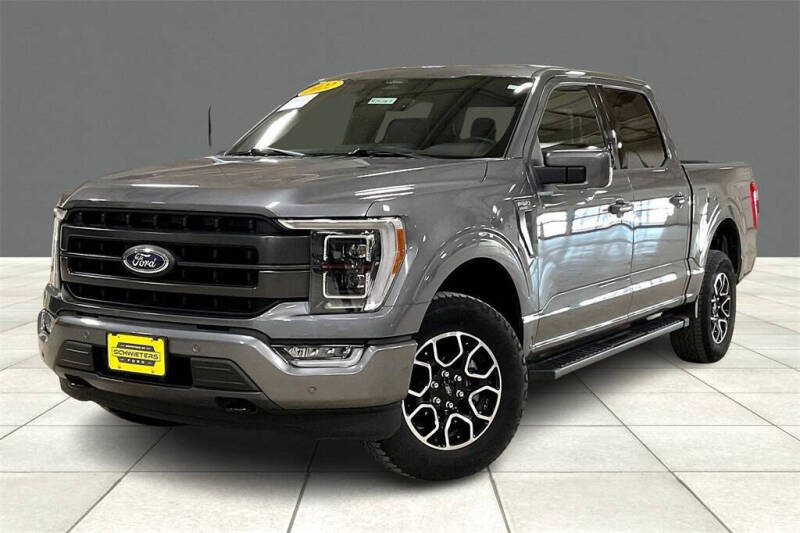 Used 2022 Ford F-150 Lariat with VIN 1FTFW1E85NKE31698 for sale in Montevideo, Minnesota