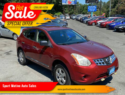 2013 Nissan Rogue for sale at Sport Motive Auto Sales in Seattle WA