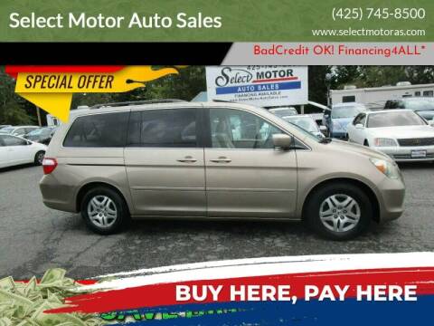 2007 Honda Odyssey for sale at Select Motor Auto Sales in Lynnwood WA