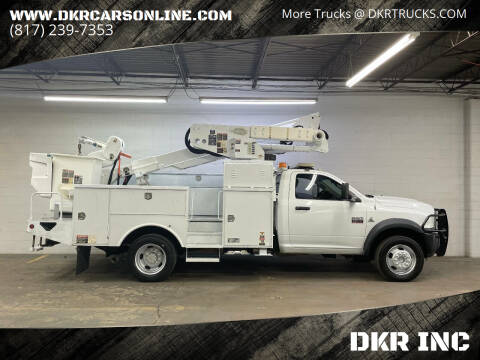 2012 RAM 5500 for sale at DKR INC in Arlington TX