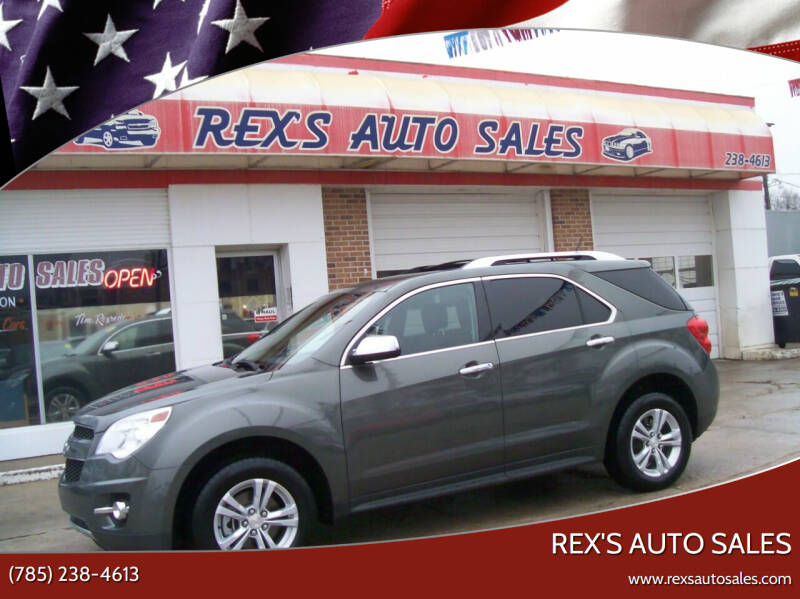 2013 Chevrolet Equinox for sale at Rex's Auto Sales in Junction City KS