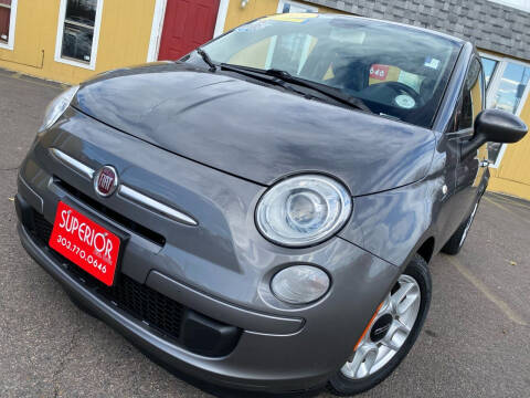 2013 FIAT 500 for sale at Superior Auto Sales, LLC in Wheat Ridge CO
