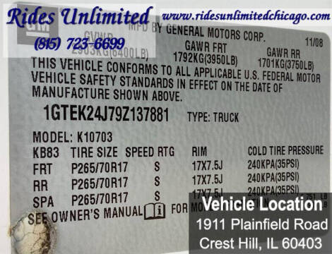 2009 GMC Sierra 1500