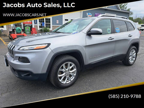 2015 Jeep Cherokee for sale at Jacobs Auto Sales, LLC in Spencerport NY