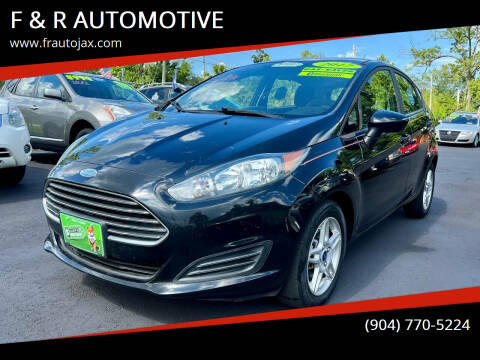 2017 Ford Fiesta for sale at F & R AUTOMOTIVE in Jacksonville FL