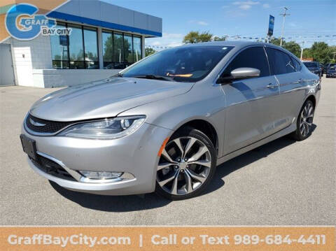 2015 Chrysler 200 for sale at GRAFF CHEVROLET BAY CITY in Bay City MI