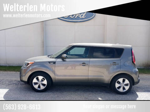 2014 Kia Soul for sale at Welterlen Motors in Edgewood IA