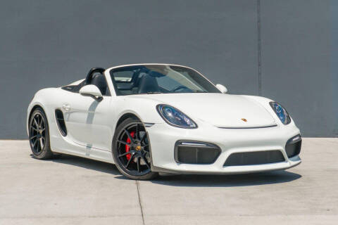 2016 Porsche Boxster Spyder