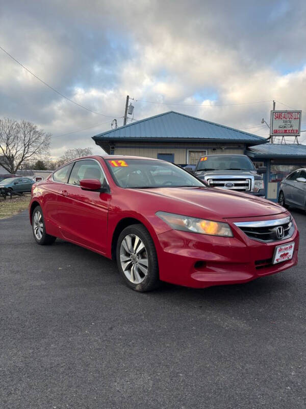 2012 Honda Accord for sale at Sam's Autos LLC in Bellefontaine OH