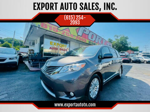 2011 Toyota Sienna for sale at EXPORT AUTO SALES, INC. in Nashville TN