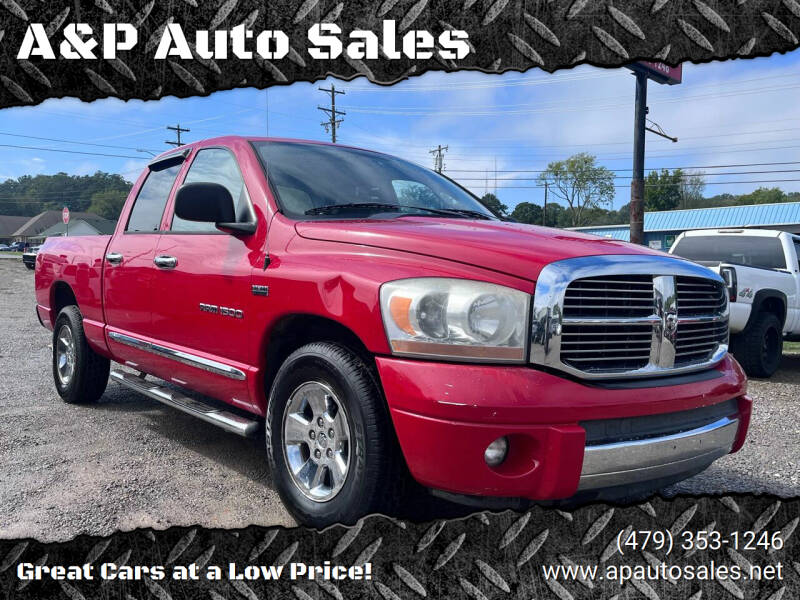 2006 Dodge Ram 1500 for sale at A&P Auto Sales in Van Buren AR