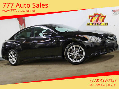 2012 Nissan Maxima for sale at 777 Auto Sales in Bedford Park IL