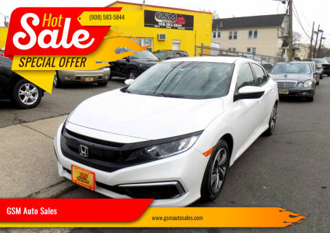 2021 Honda Civic for sale at GSM Auto Sales in Linden NJ