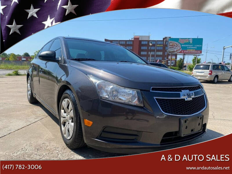 2014 Chevrolet Cruze for sale at A & D Auto Sales in Joplin MO