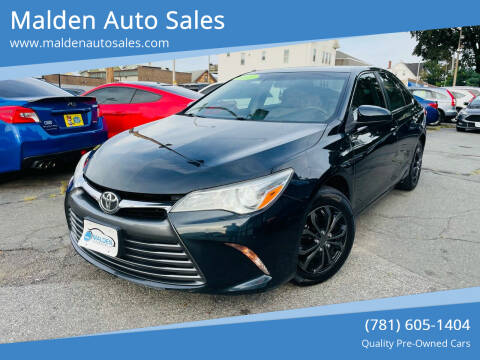 2015 Toyota Camry for sale at Malden Auto Sales in Malden MA